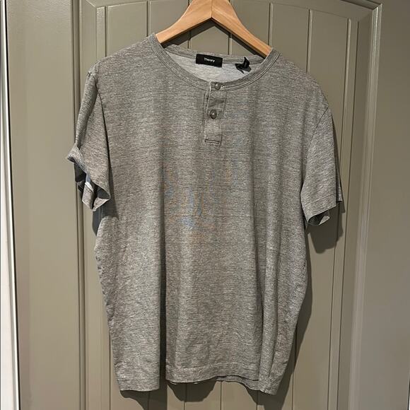 THEORY Henley Shirt XL - Picture 1 of 4